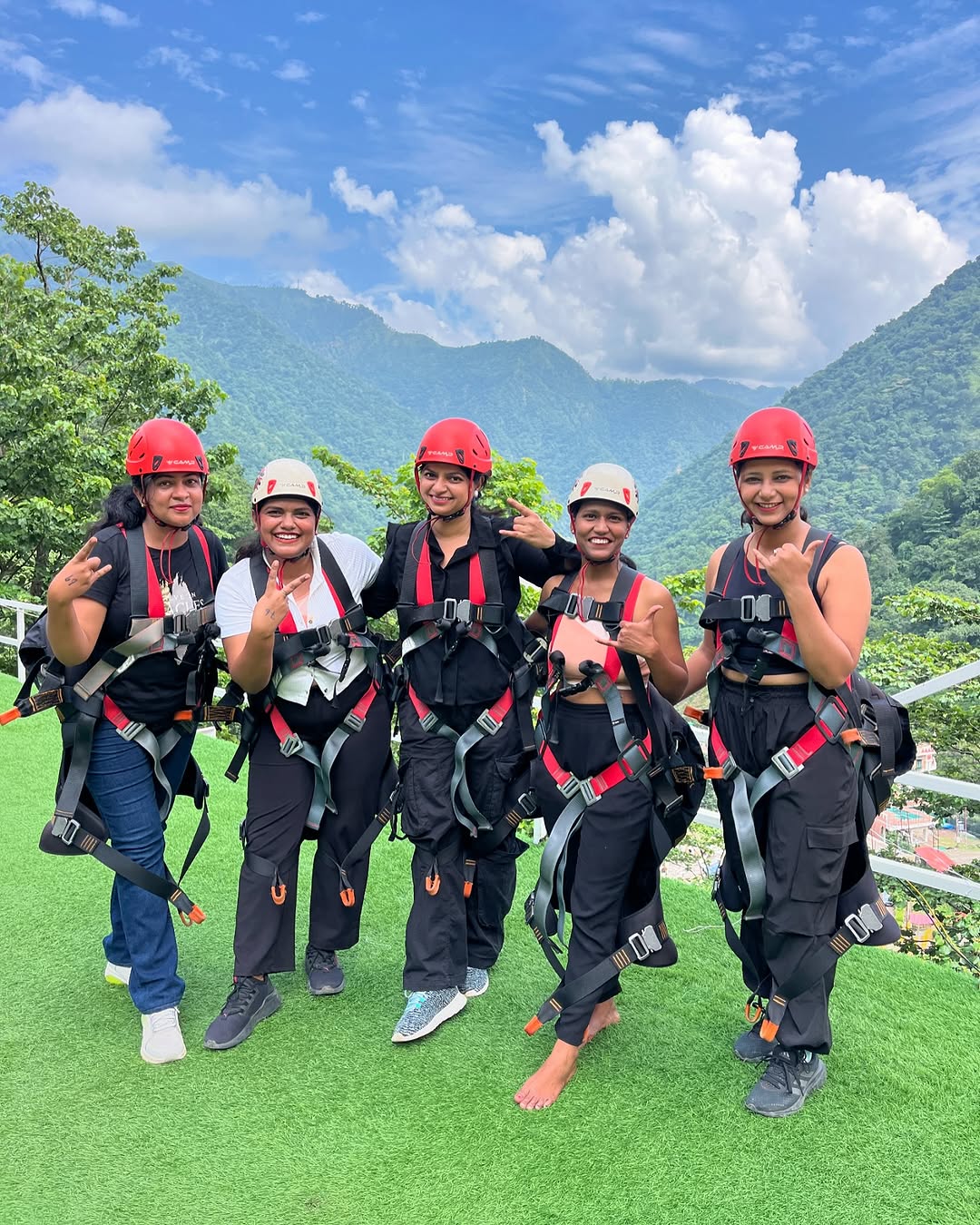 bungee jumping in jim corbett