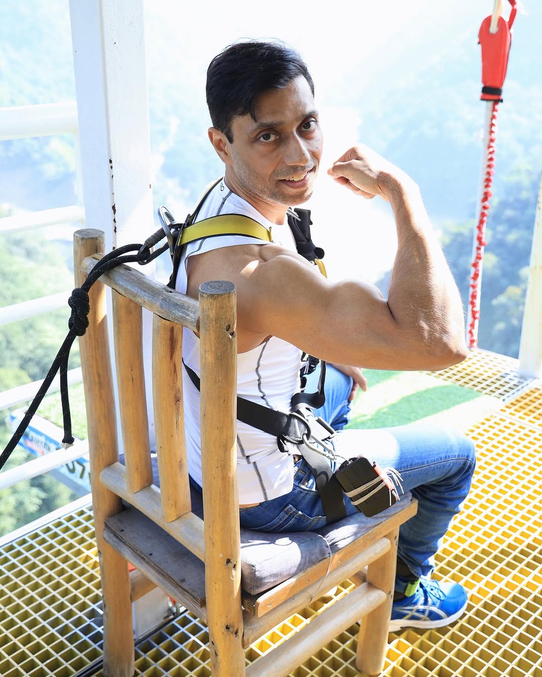 bungee jumping in jim corbett