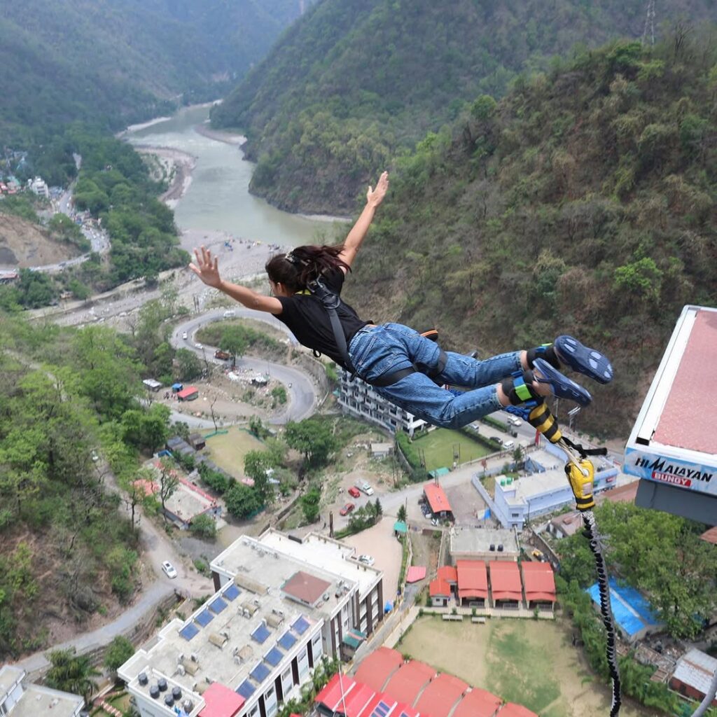 🏔️ Highest Bungee Jumping (140m) in Jim Corbett